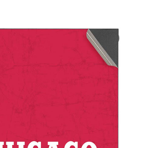 NBA Chicago Bulls Red Distressed XBox Series X Digital Edition Console Skin